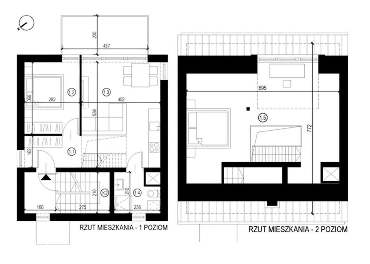 2-poziomowy apartament, widok na góry | Ustroń - zdjęcie 20