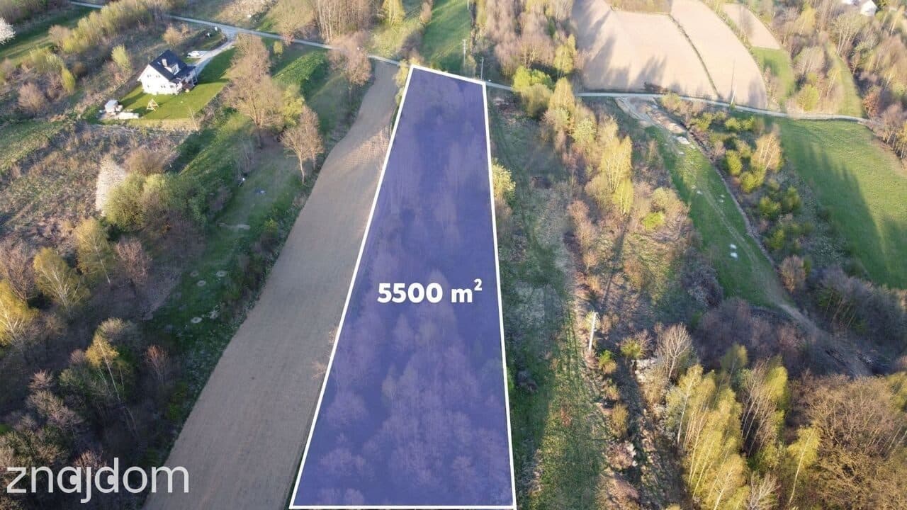 Działka 5500 m² | PODSTOLICE | Gmina Wieliczka - zdjęcie 6