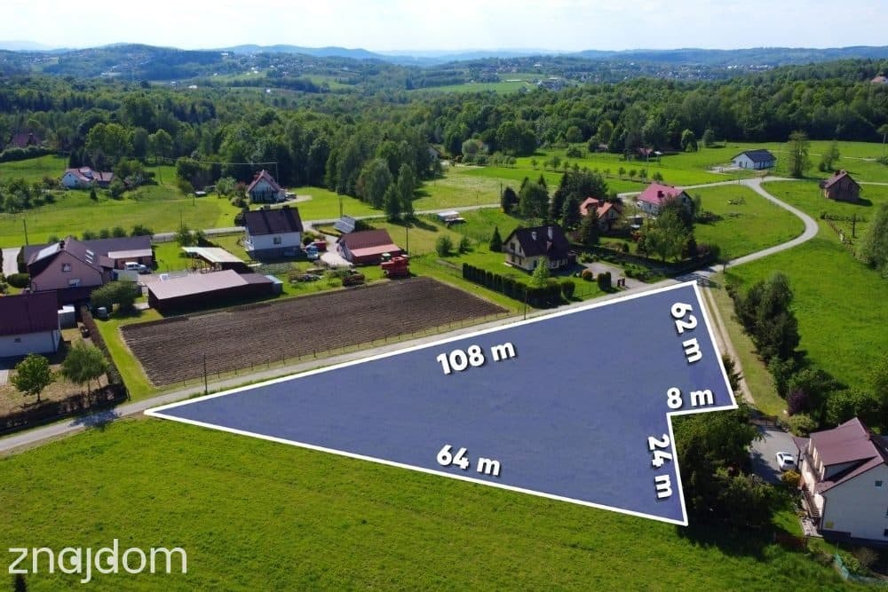 Działka budowlana 2900 m² | ŁOMNA | Nowy Wiśnicz - zdjęcie 2