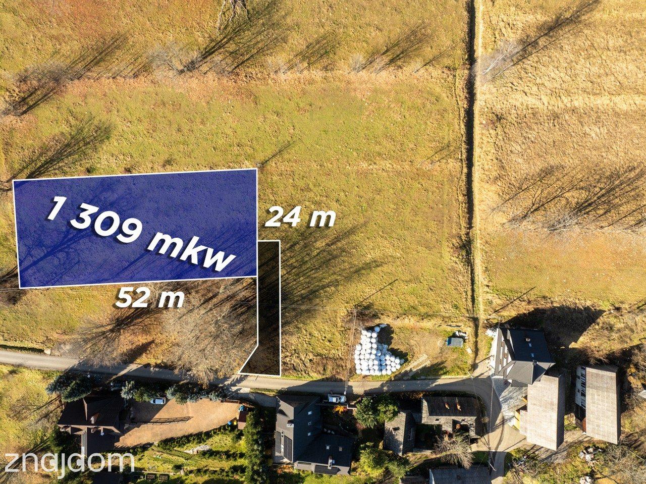 Widokowa działka w Rzepiskach | 1310 m2 - zdjęcie 6