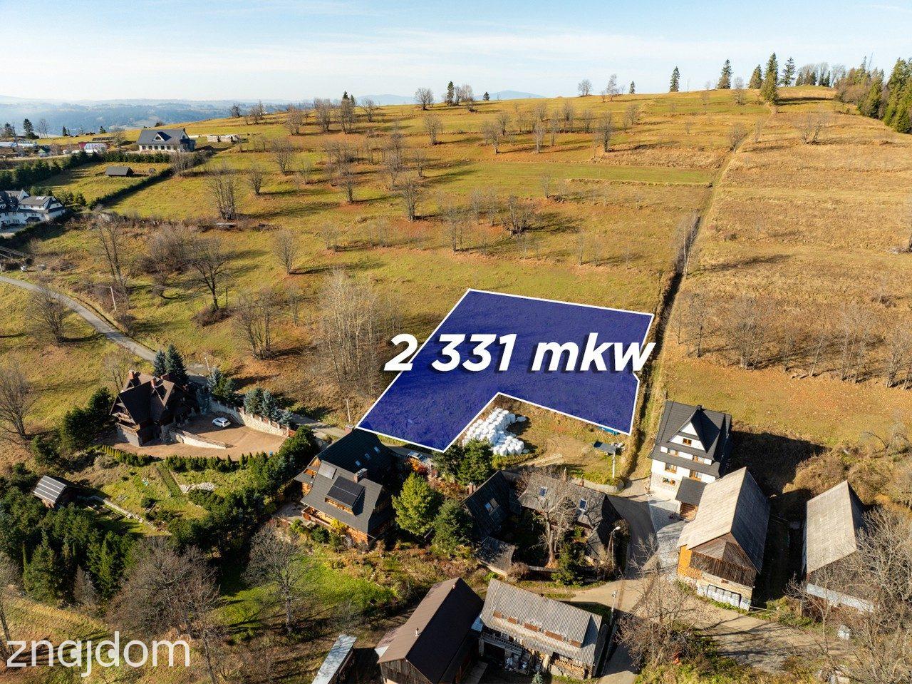 Widokowa działka w Rzepiskach – 2331 m² - zdjęcie 5