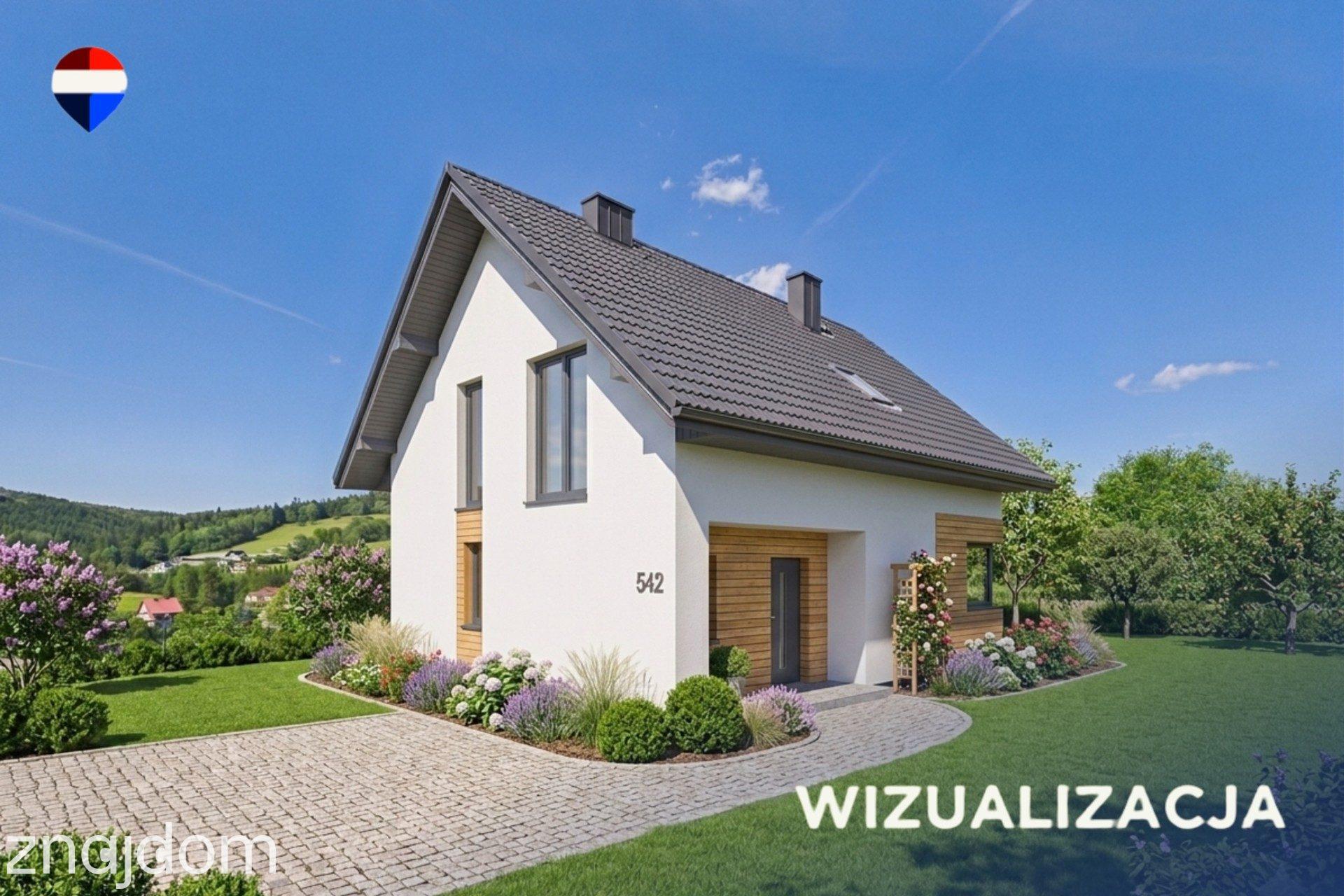 Nowy dom 118 m² | Skomielna Czarna | Działka ok. 700 m² - zdjęcie 2