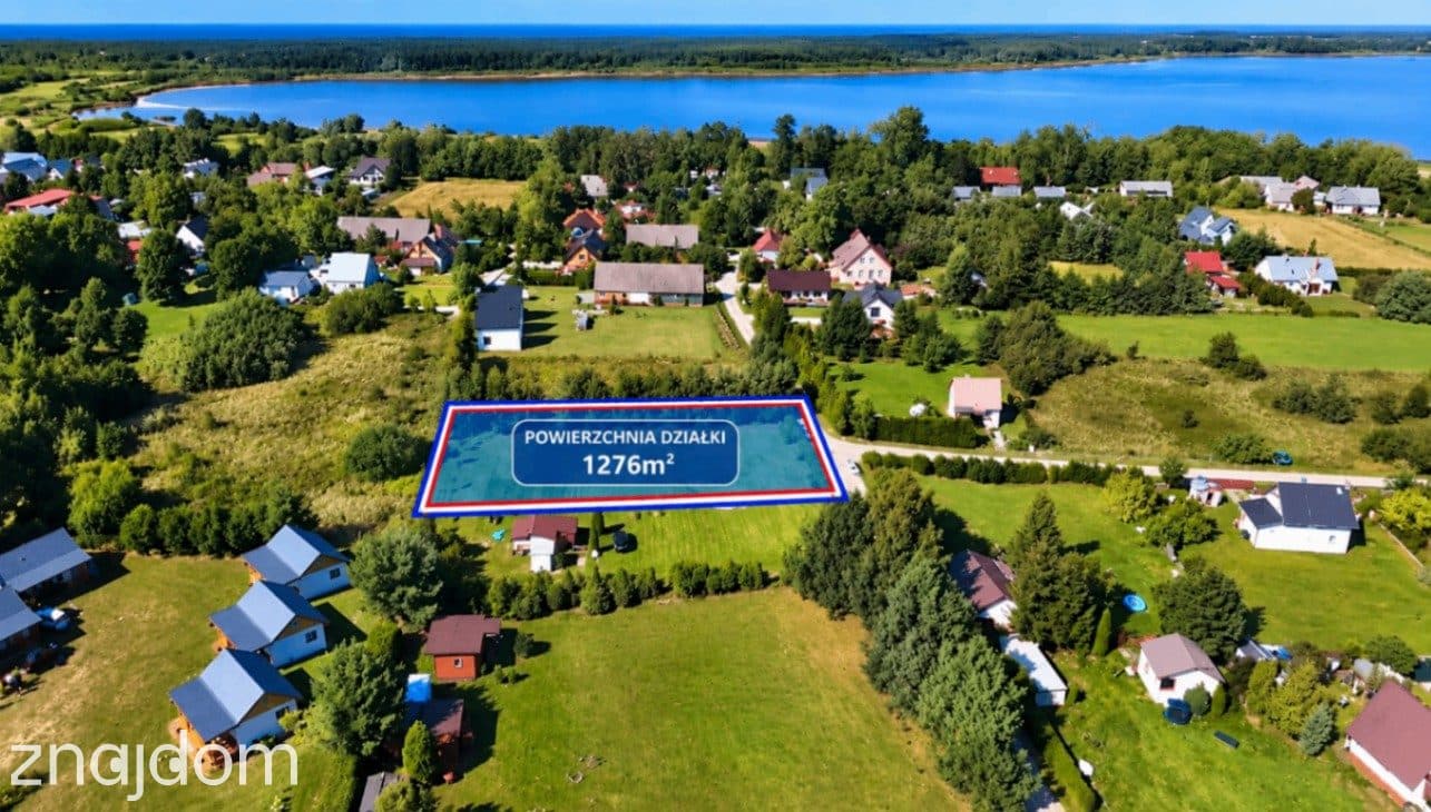 Działka Budowlana nad morzem oraz jeziorem Wicko