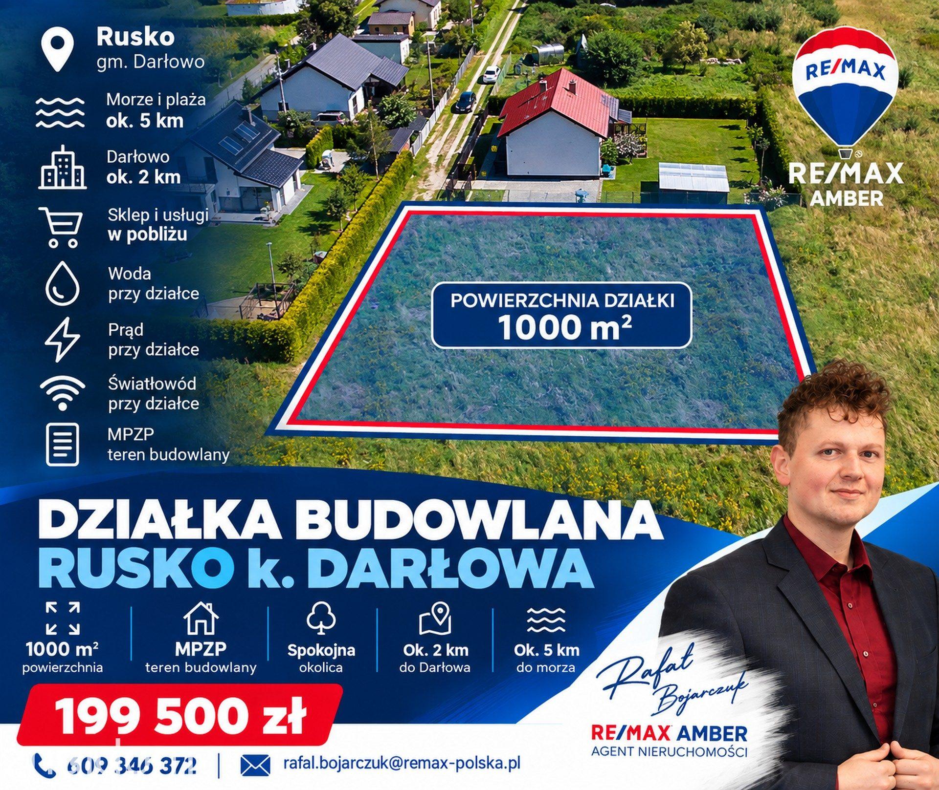 Działka budowlana 1000 m² | 5 km od morza - zdjęcie 7