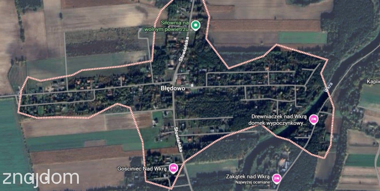 Działka budowlana 2046 m² z MPZP - 500 m od Wkry - zdjęcie 3