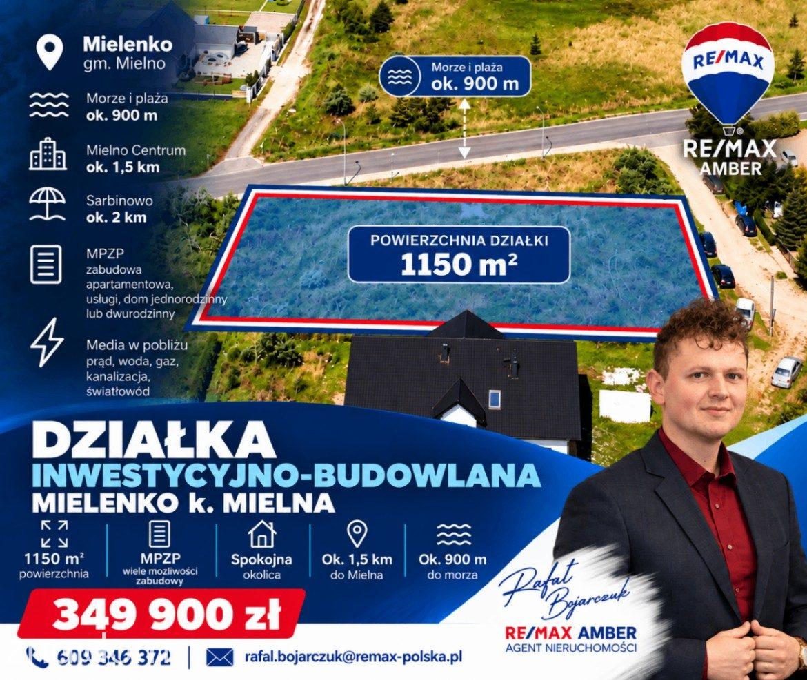 Działka budowlana 1150 m² | Mielenko | 700 m od morza - zdjęcie 2