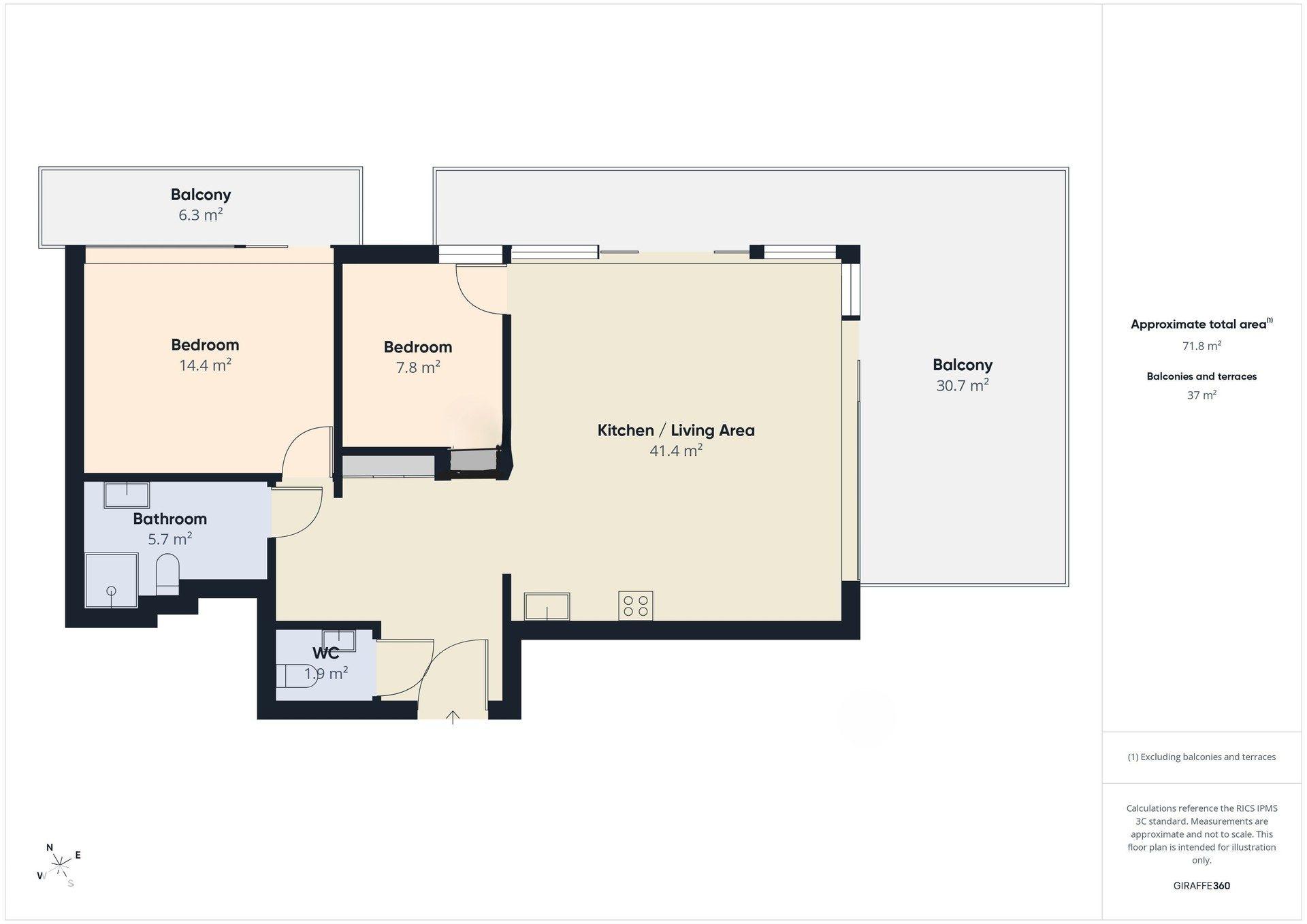 Prestiżowy apartament do wynajęcia – Gdańsk Bulvar - zdjęcie 15