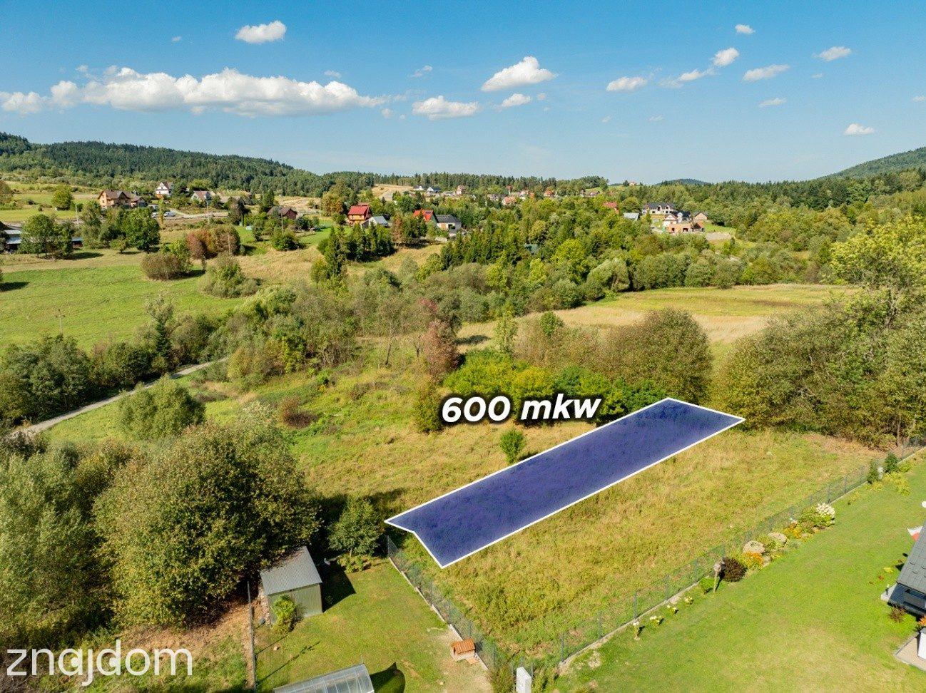 Działka budowlano-rolna 600 m² – Kasina Wielka - zdjęcie 2