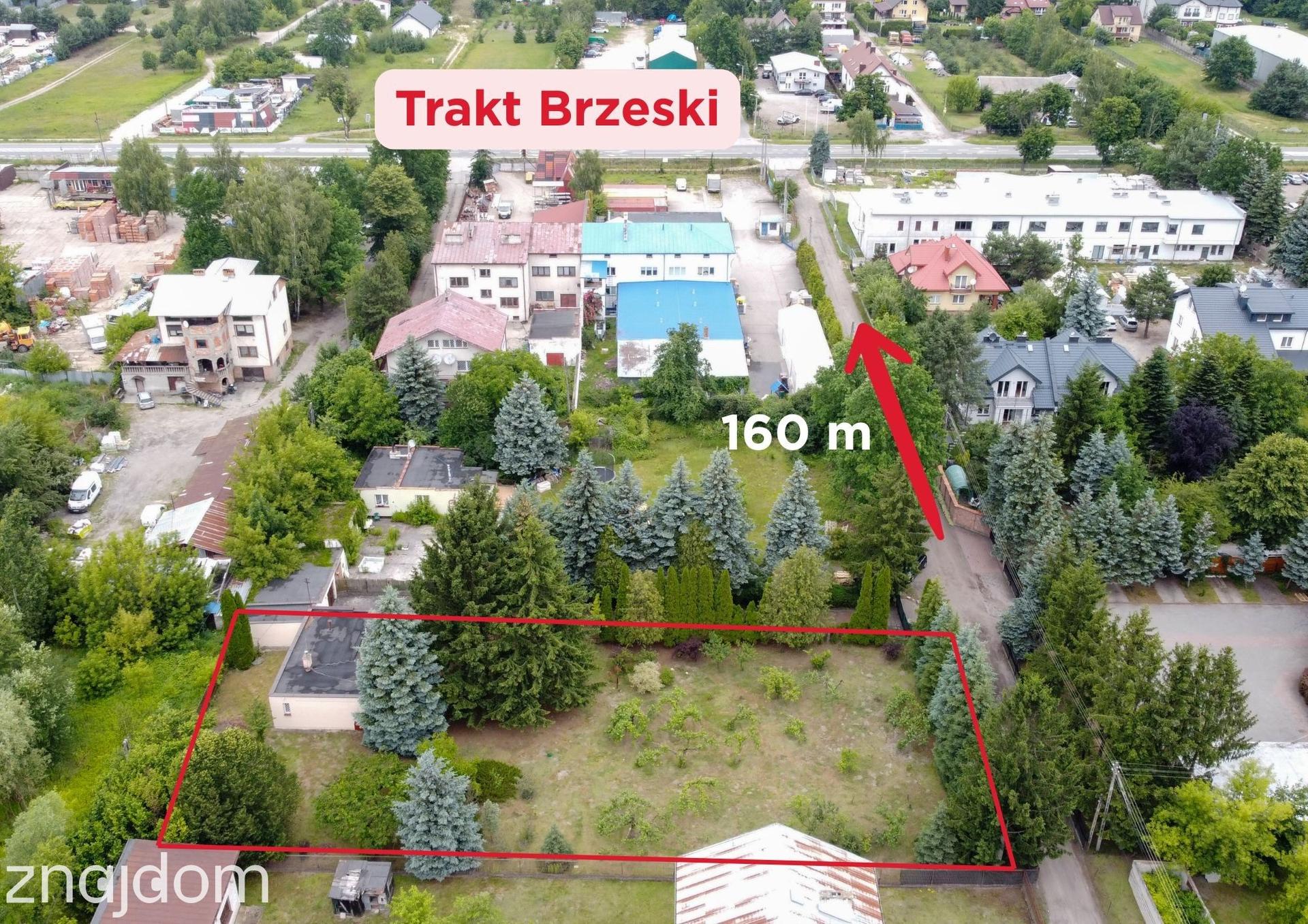 Działka usługowa 2100m2 Zakręt 5 minut od Warszawy