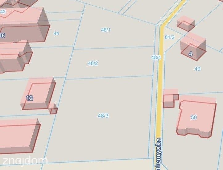 Teren inwestycyjny 3 423 m² (kompleks 4 działek) - zdjęcie 8