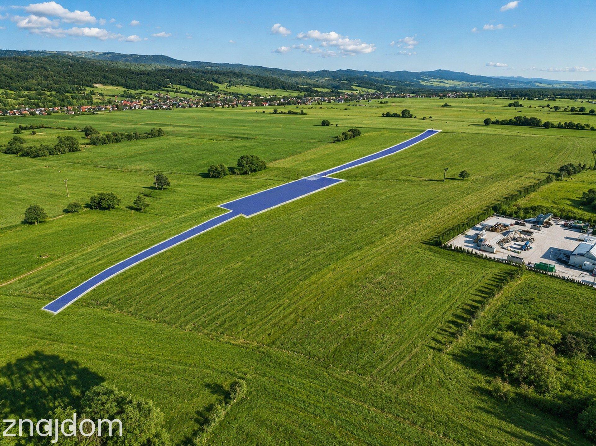 GRUNT ROLNY 8033 m² | NOWY TARG | teren przemysłowy w planie ogólnym | lokata kapitału
