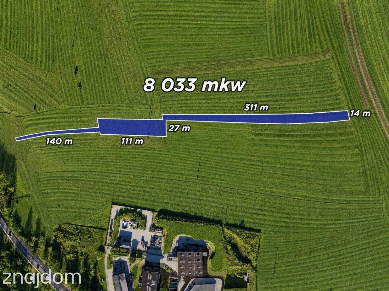 GRUNT ROLNY 8033 m² | NOWY TARG | teren przemysłowy w planie ogólnym | lokata kapitału - zdjęcie 2