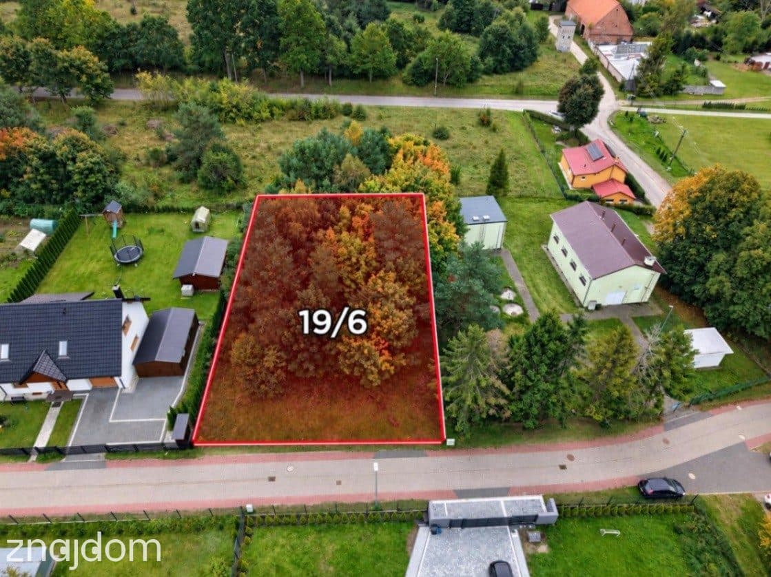 Działka budowlana| Swochowo| 987 m²