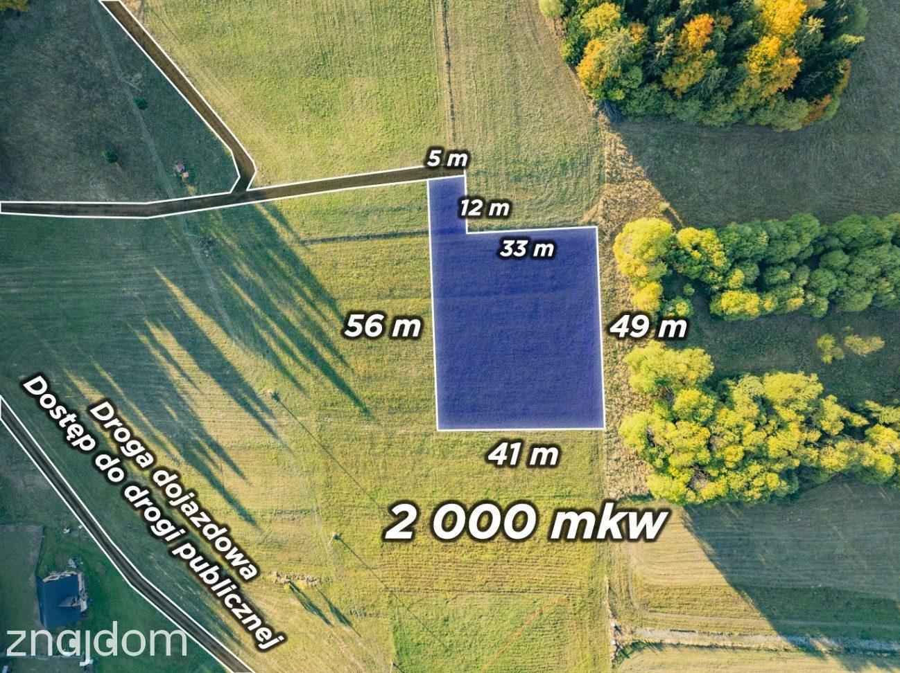 Działka budowlana - Łapsze Niżne - 2000m2 - zdjęcie 24