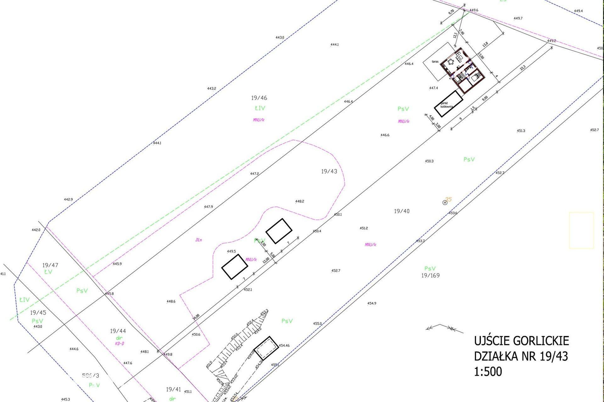 Działka budowlana 41a, Uście Gorlickie, Z projektem i PNB - zdjęcie 7