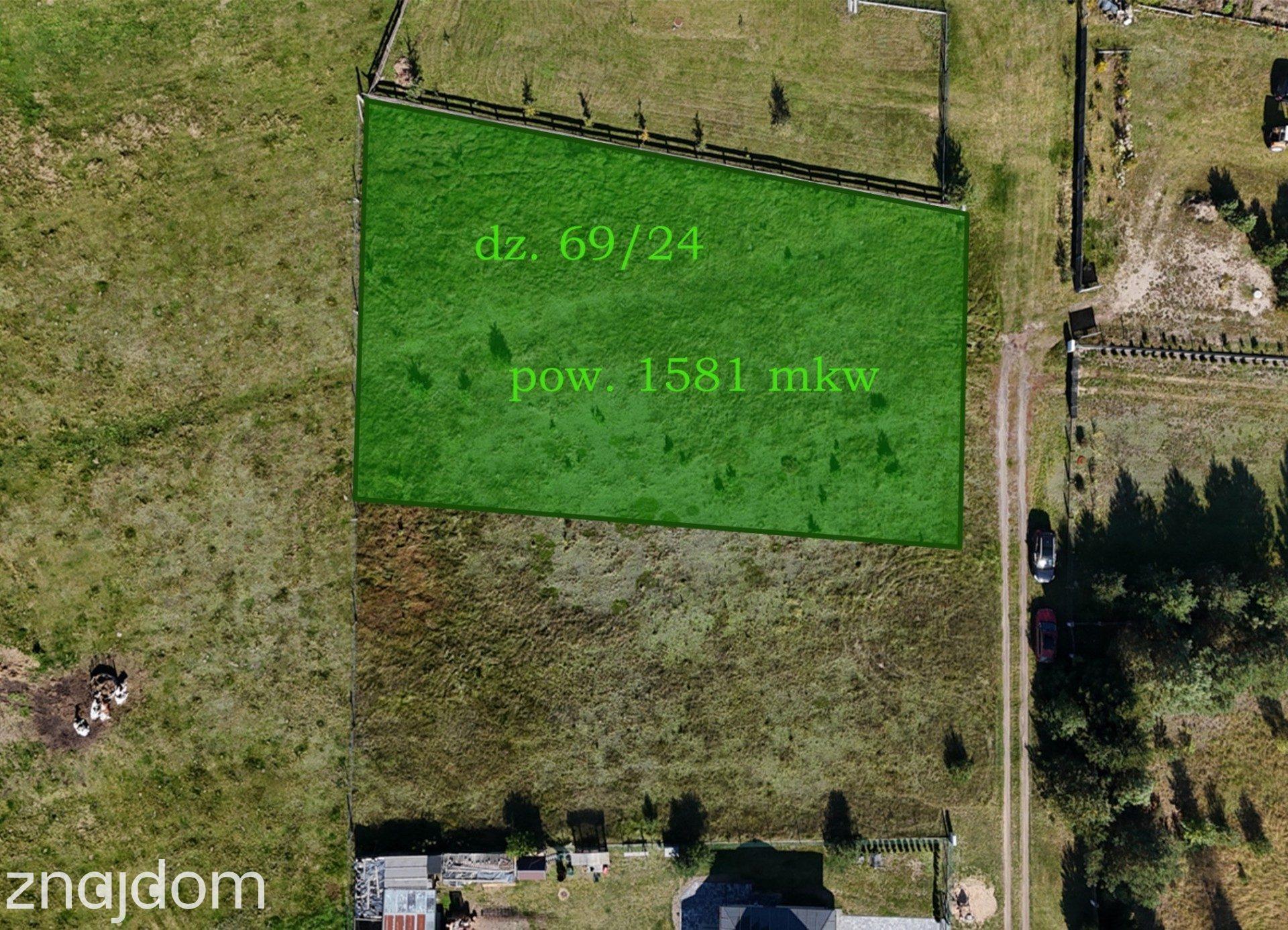 Działka 1 581 M² z MPZP Uściany, PISZ - zdjęcie 9