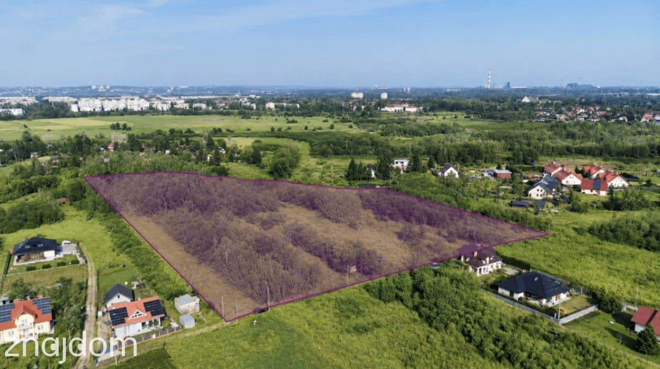Duży grunt budowlany 3306 m²  – Czyżyny Kraków - zdjęcie 2