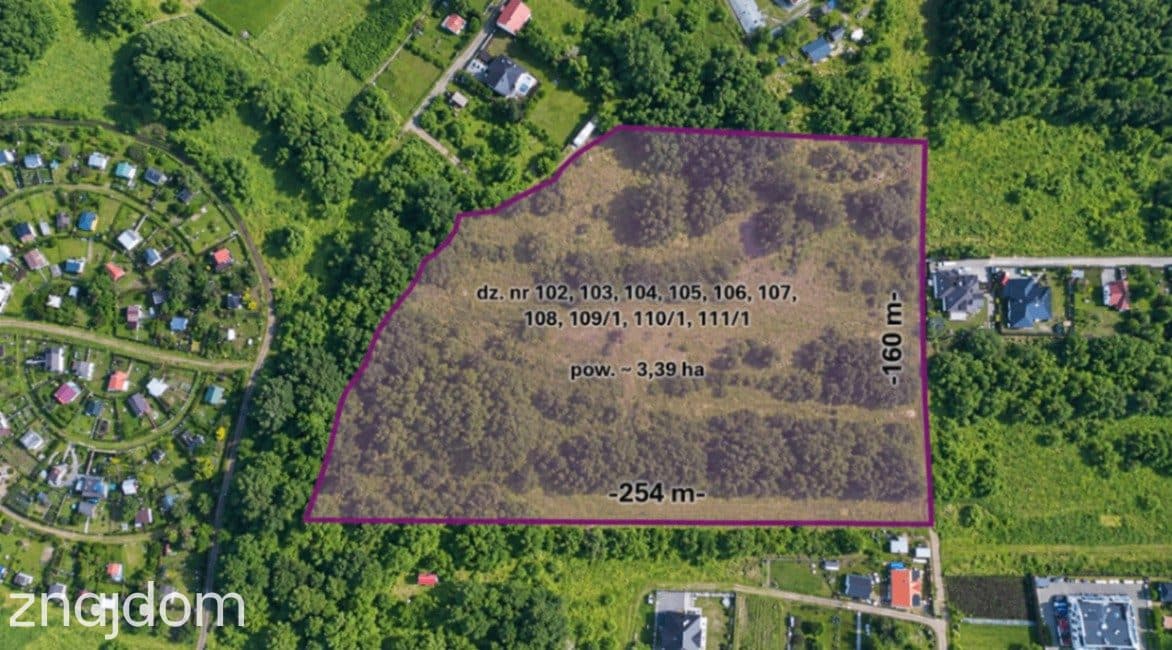 Duży grunt budowlany 3306 m²  – Czyżyny Kraków - zdjęcie 5