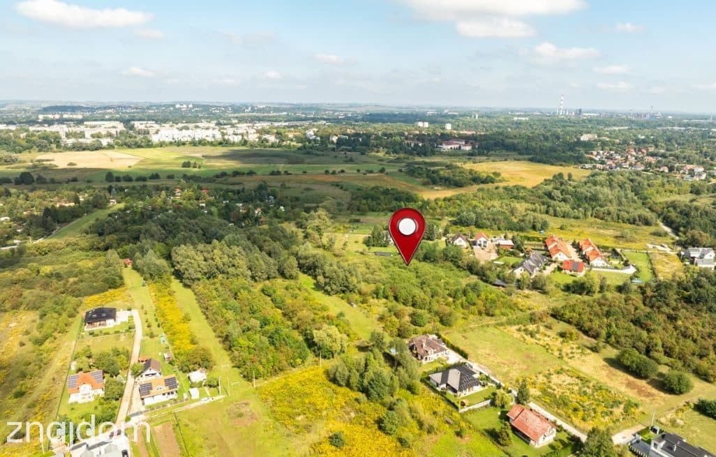 Działka 1290m2  budowlana - Kraków OKAZJA