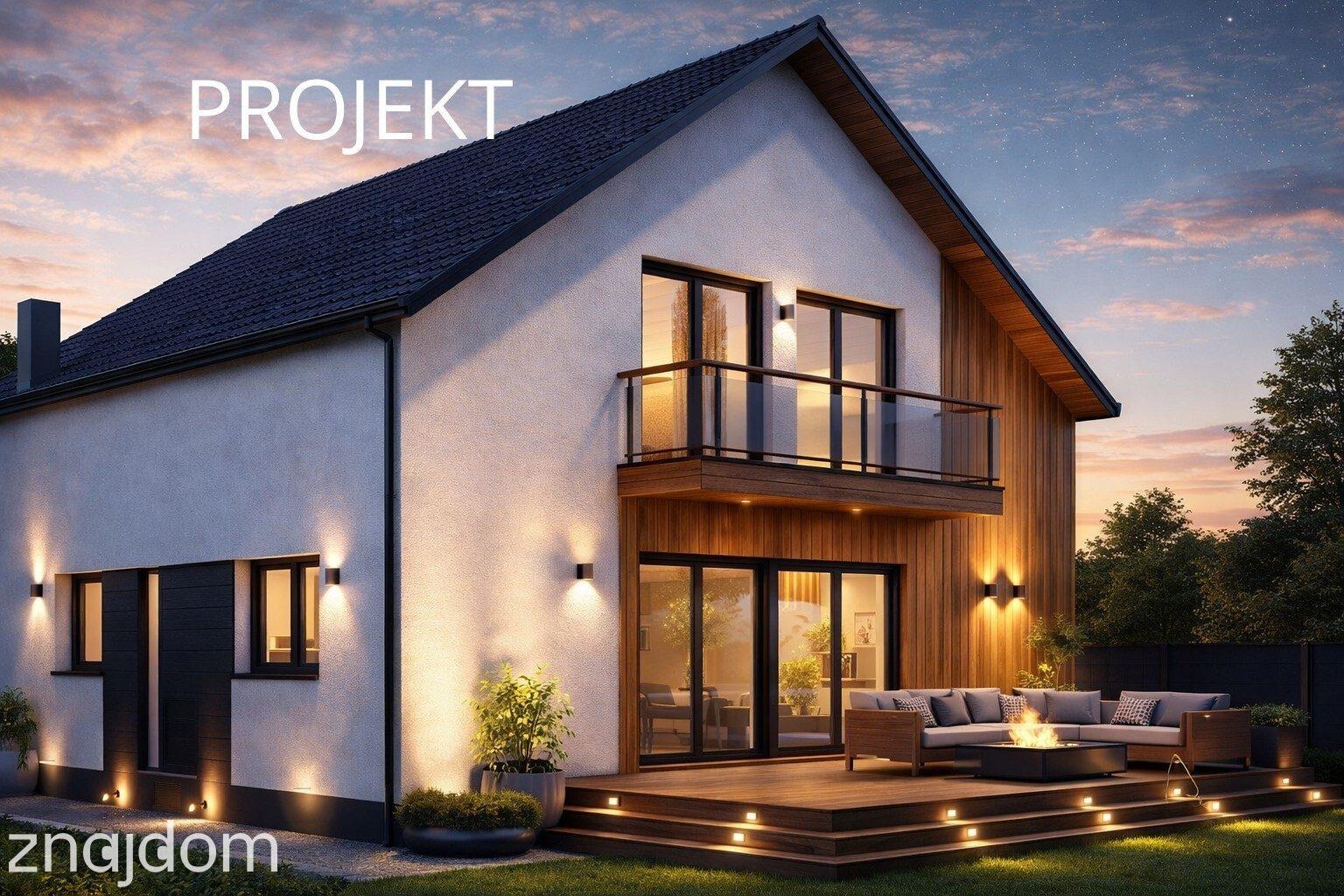 Działka budowlana z projektem domu – Dobieszowice - zdjęcie 17