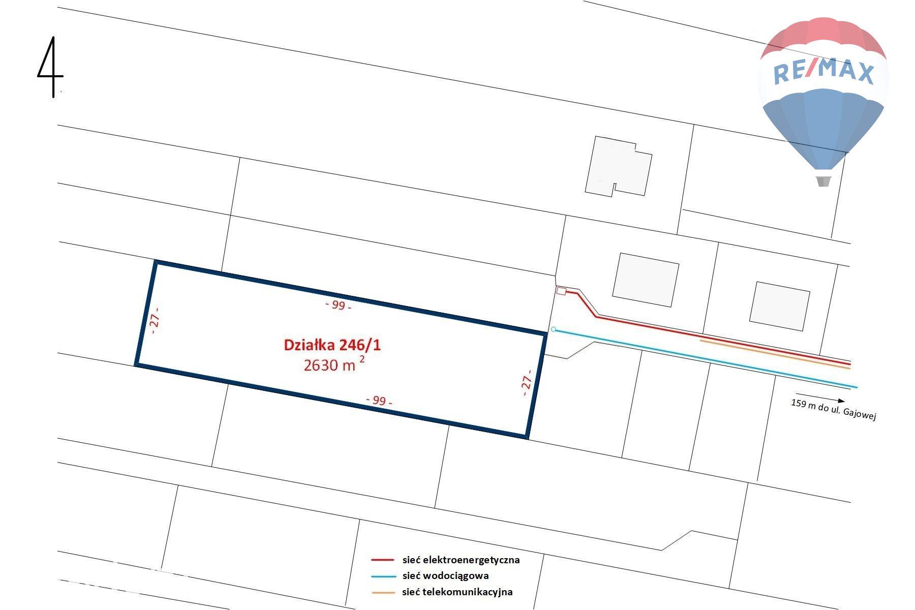 Działka budowlana 2630m2 z własnym lasem - zdjęcie 3