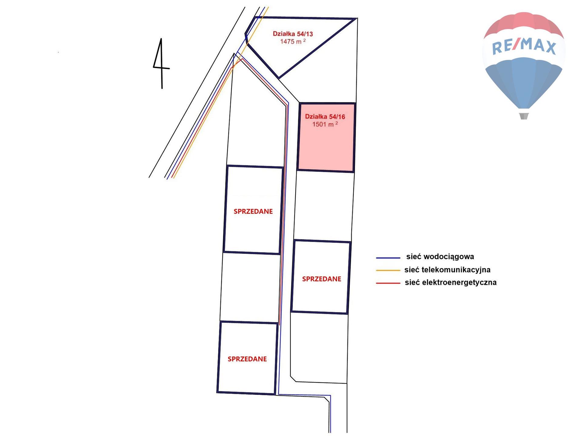 Działka 1501m2 Kłudno Nowe gm. Grodzisk Mazowiecki - zdjęcie 2