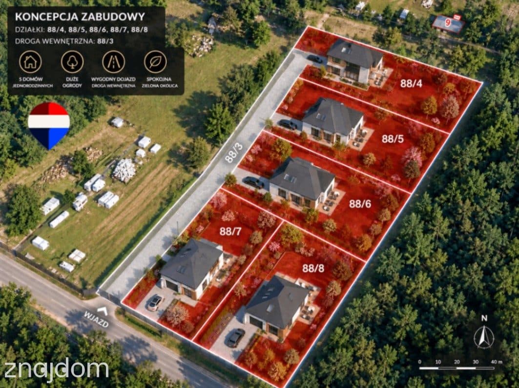 Działka | Gryfice | las | Hossoland 800-1200m² - zdjęcie 2