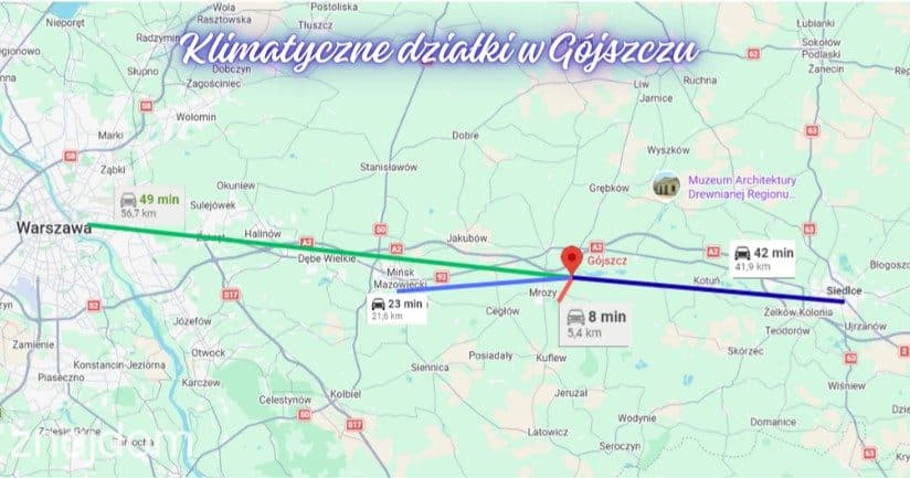Działka Rolno-Bud. Gójszcz jedyne 47,26zł. za m2