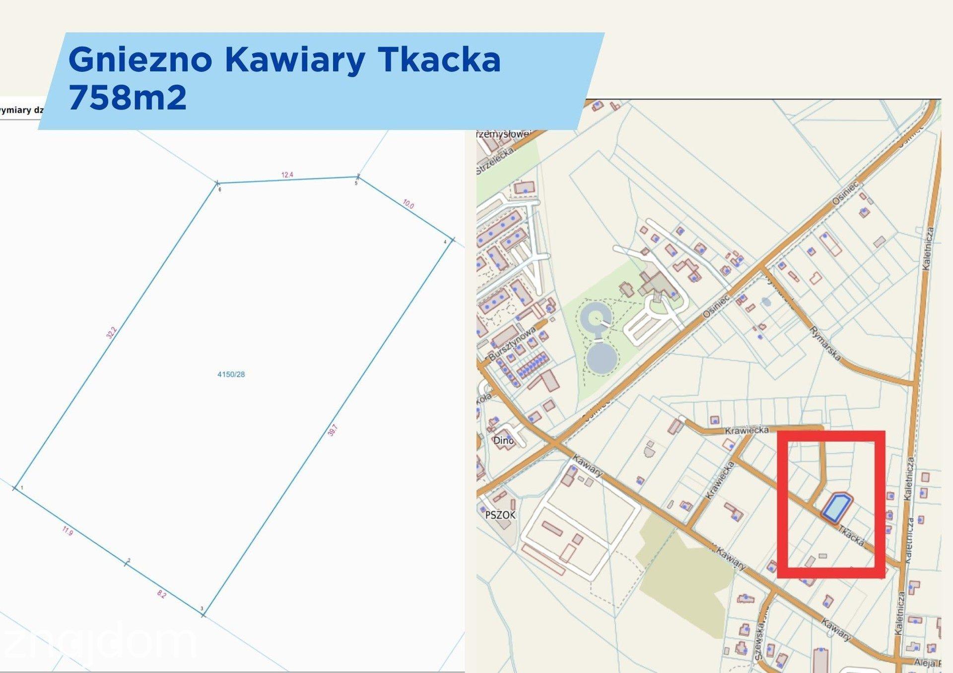 Działka budowlana 758 m² Kawiary Gniezno - zdjęcie 10