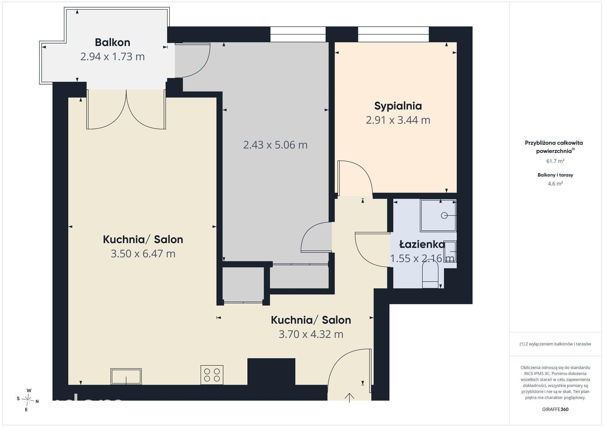 3 pokoje  I  balkon I  2 miejsca w garażu - zdjęcie 19