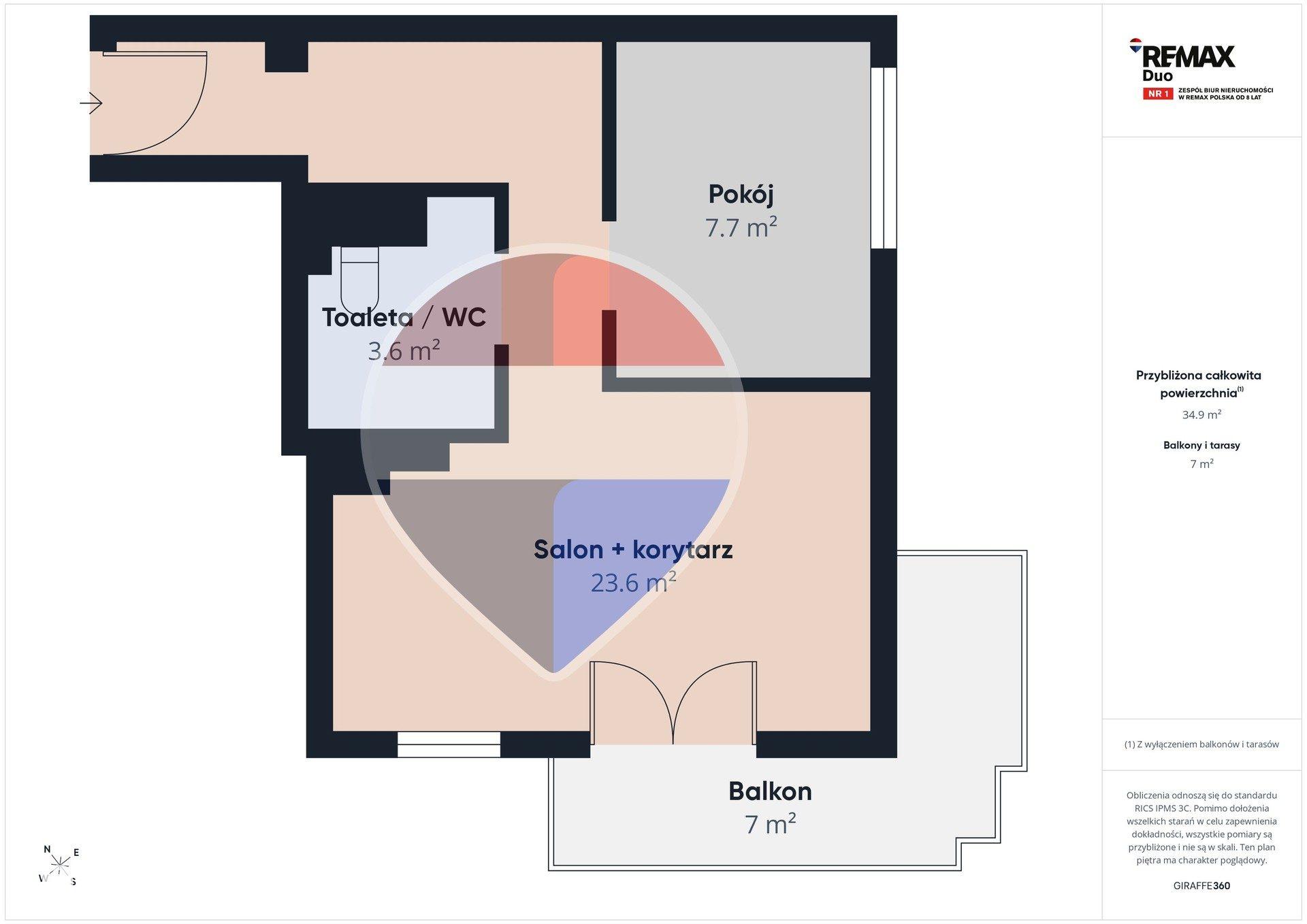 2 pokoje | Czarnochowice | duży balkon | 35m² - zdjęcie 21