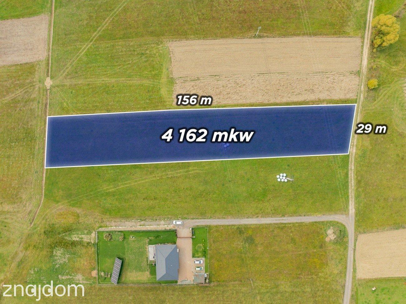 Działka Widokowa w  JORDANOWIE – 4162 M²,