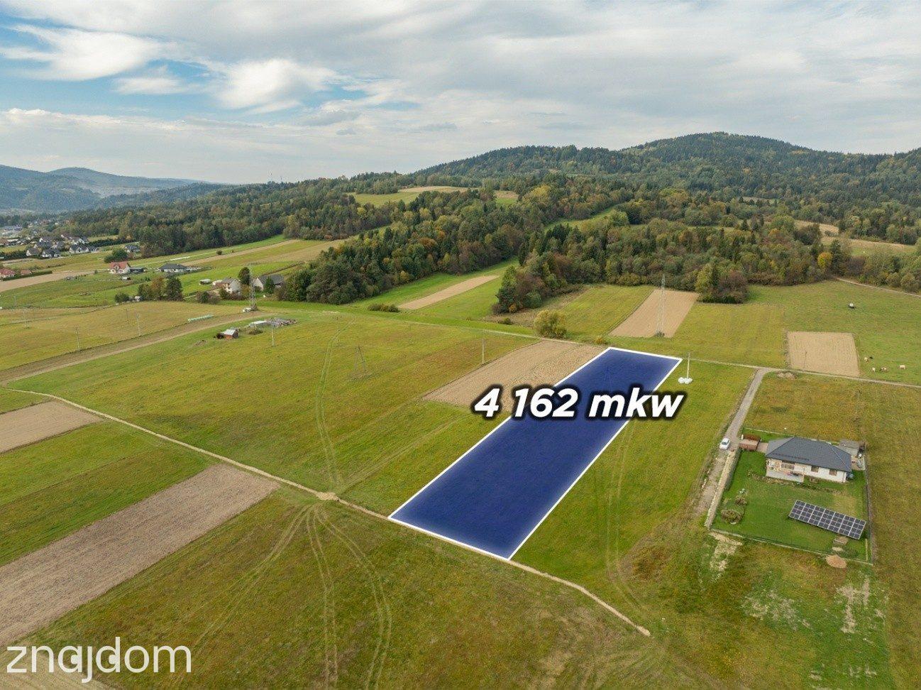 Działka Widokowa w  JORDANOWIE – 4162 M², - zdjęcie 2