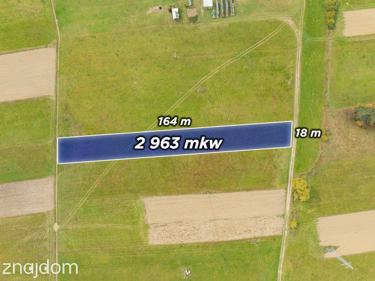 Działka Widokowa w  JORDANOWIE – 2963 M²,