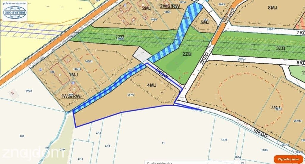 Działka inwestycyjna 9521m²–Napachanie blisko S11 - zdjęcie 2