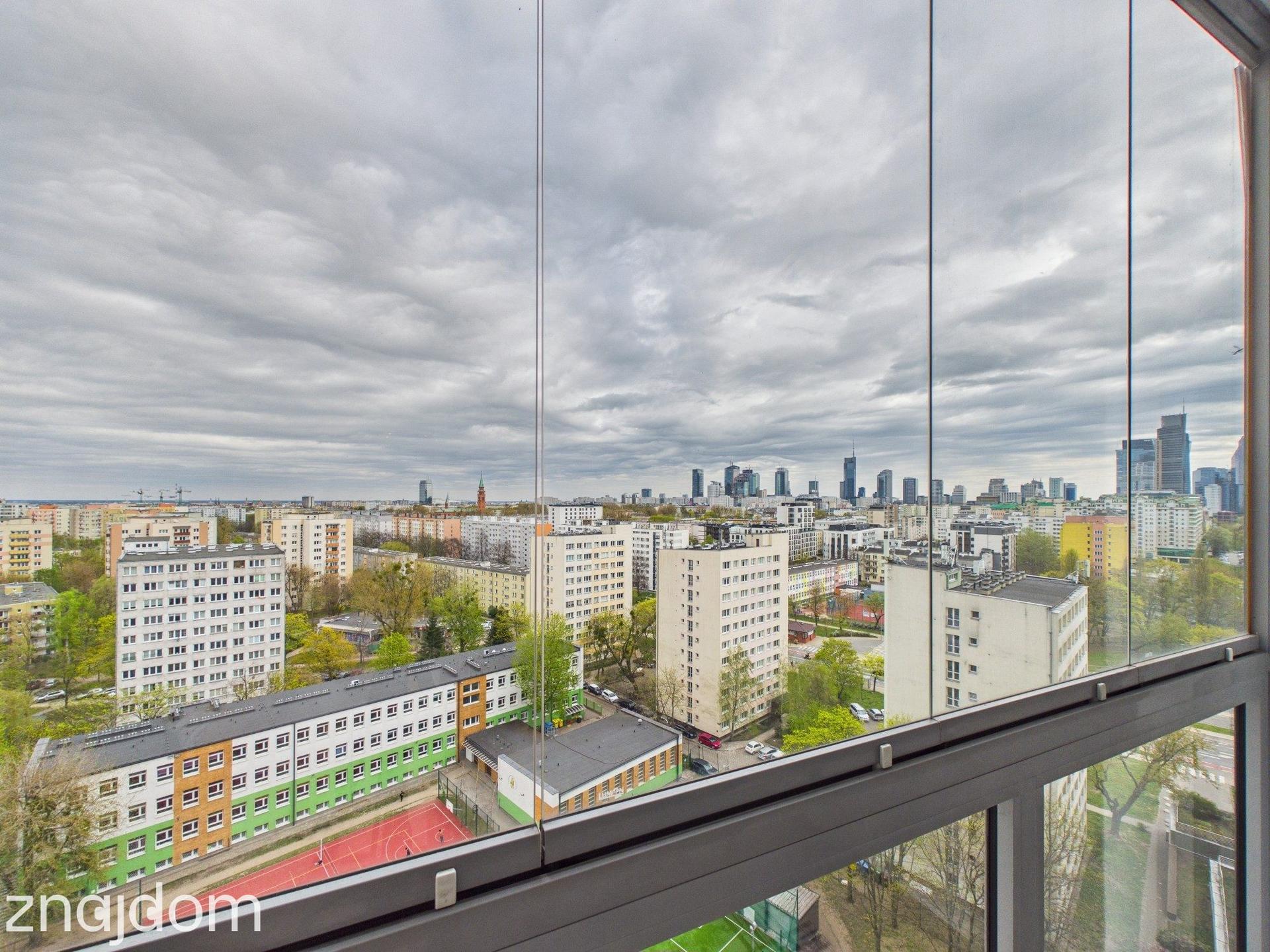 2 pokoje, 13. piętro; cisza i panorama Warszawy - zdjęcie 18