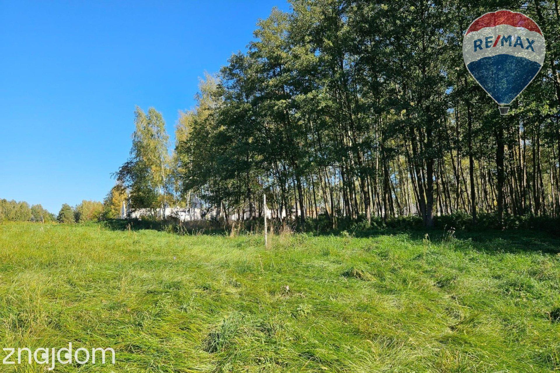 Działka budowlana 2292m2 z lasem nad rzeczką