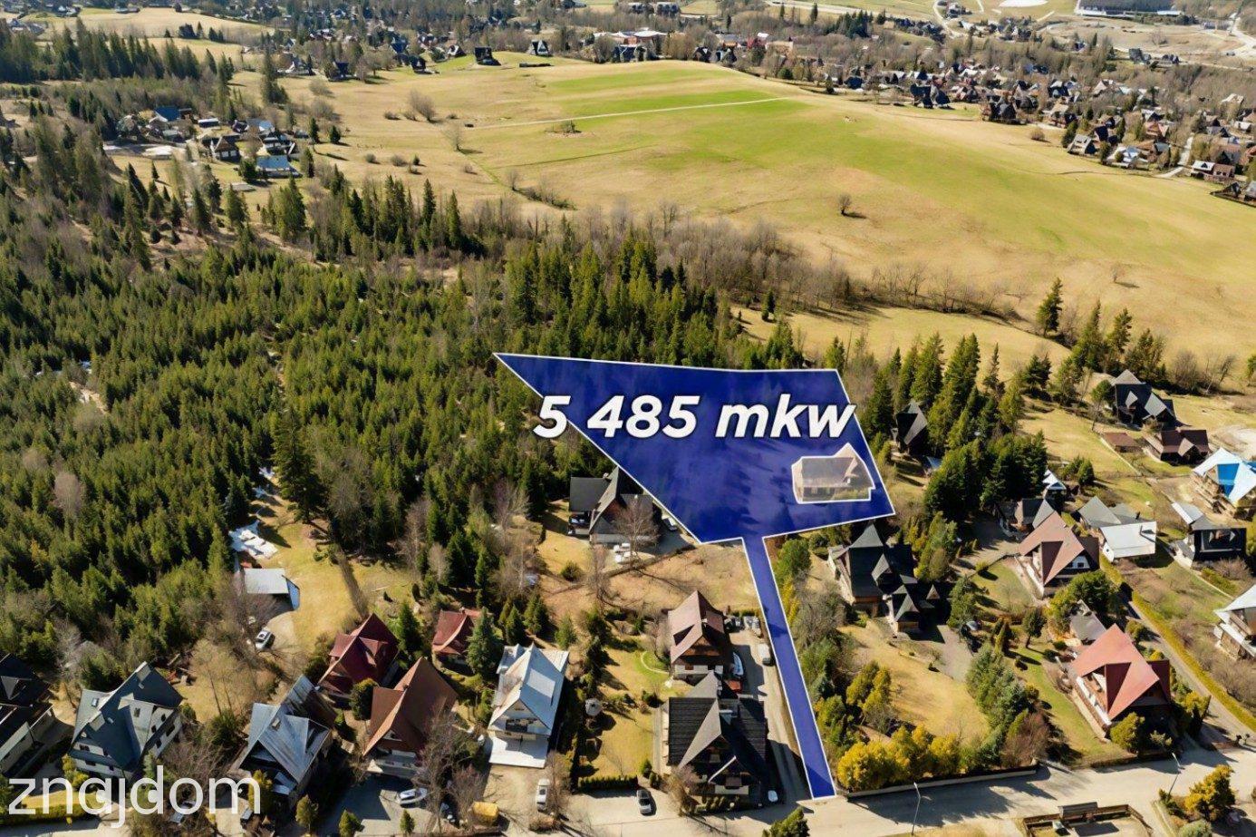 Zakopane 5485 m² Grunt Pod Projekt Inwestycyjny PREMIUM - zdjęcie 15