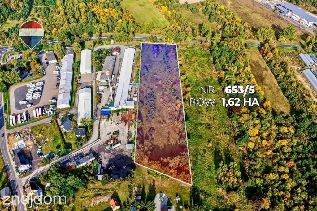 Teren inwestycyjny 1,62 ha przy DK27 - zdjęcie 5