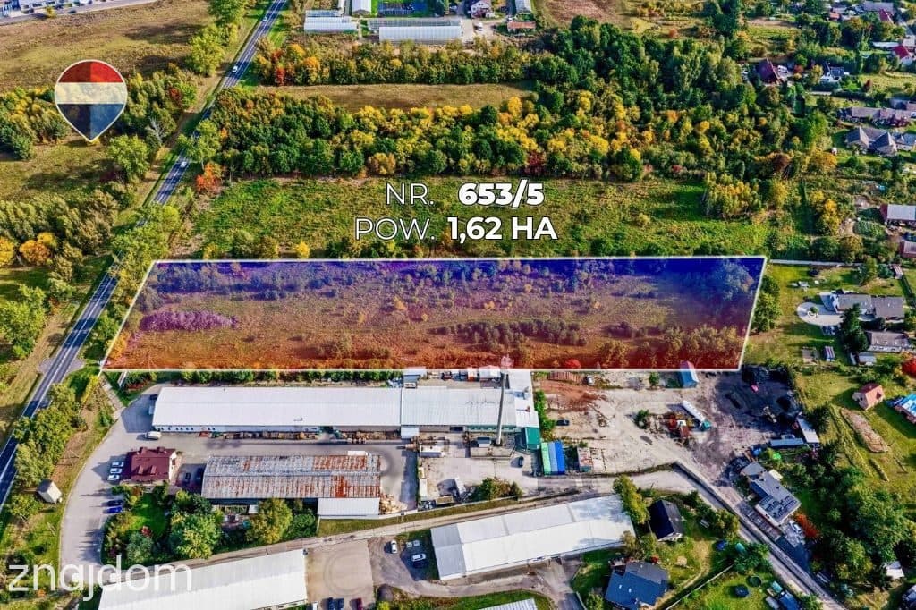 Teren inwestycyjny 1,62 ha przy DK27 - zdjęcie 8