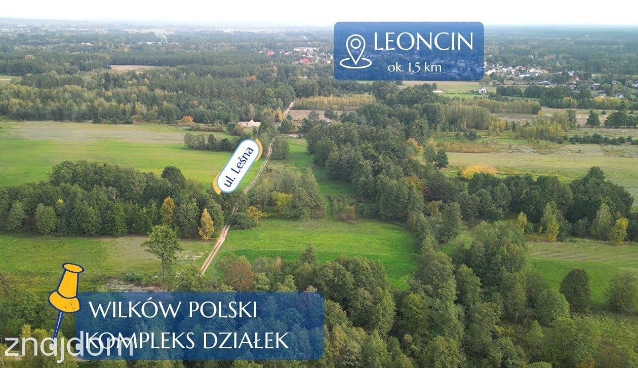 Działka budowlana 1020m2, Wilków Polski - zdjęcie 7
