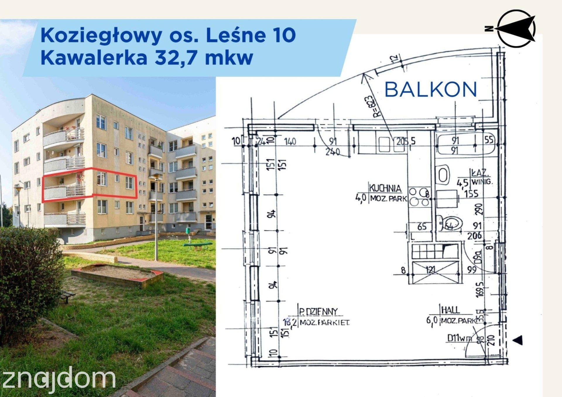 Kawalerka Koziegłowy, os. Osiedle Leśne 10 - zdjęcie 22