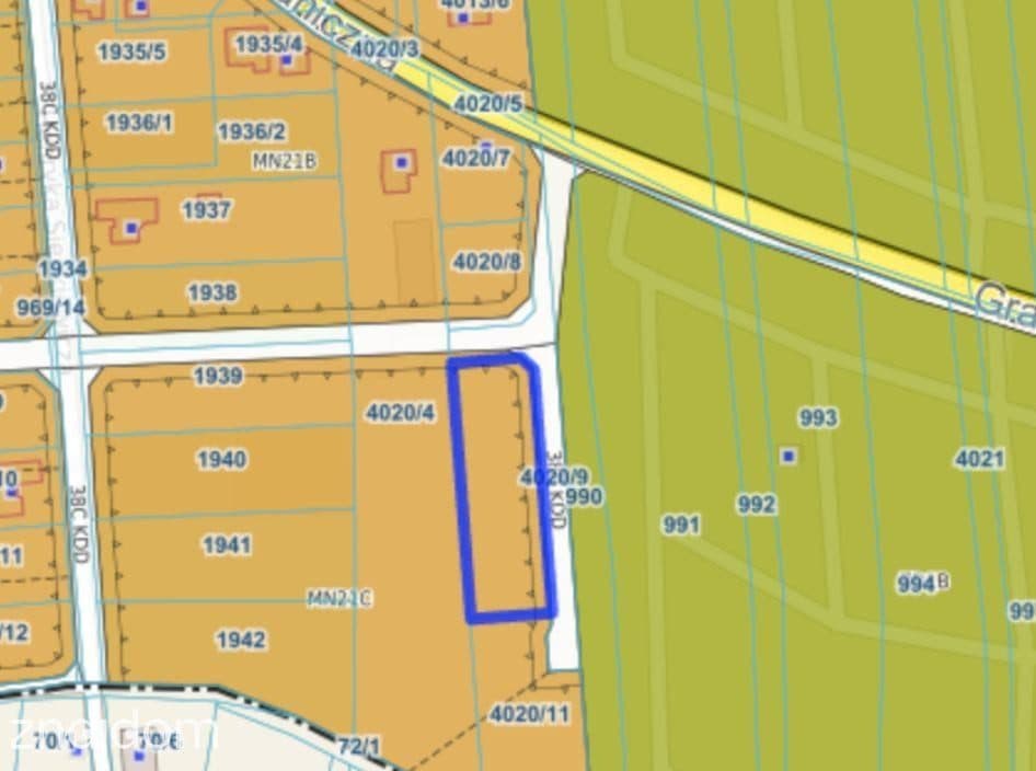 Działka budowlana 900 m², Grójec, ul. Graniczna - zdjęcie 14