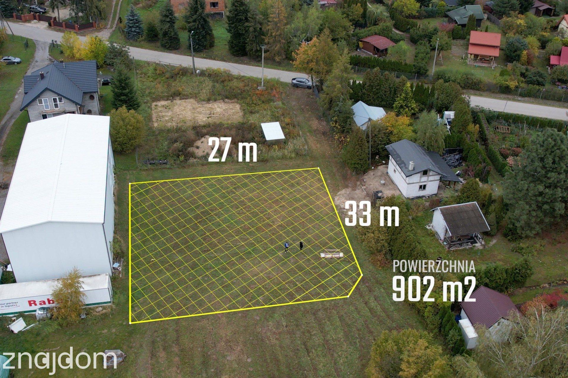 Działka budowlana 900 m², Grójec, ul. Graniczna