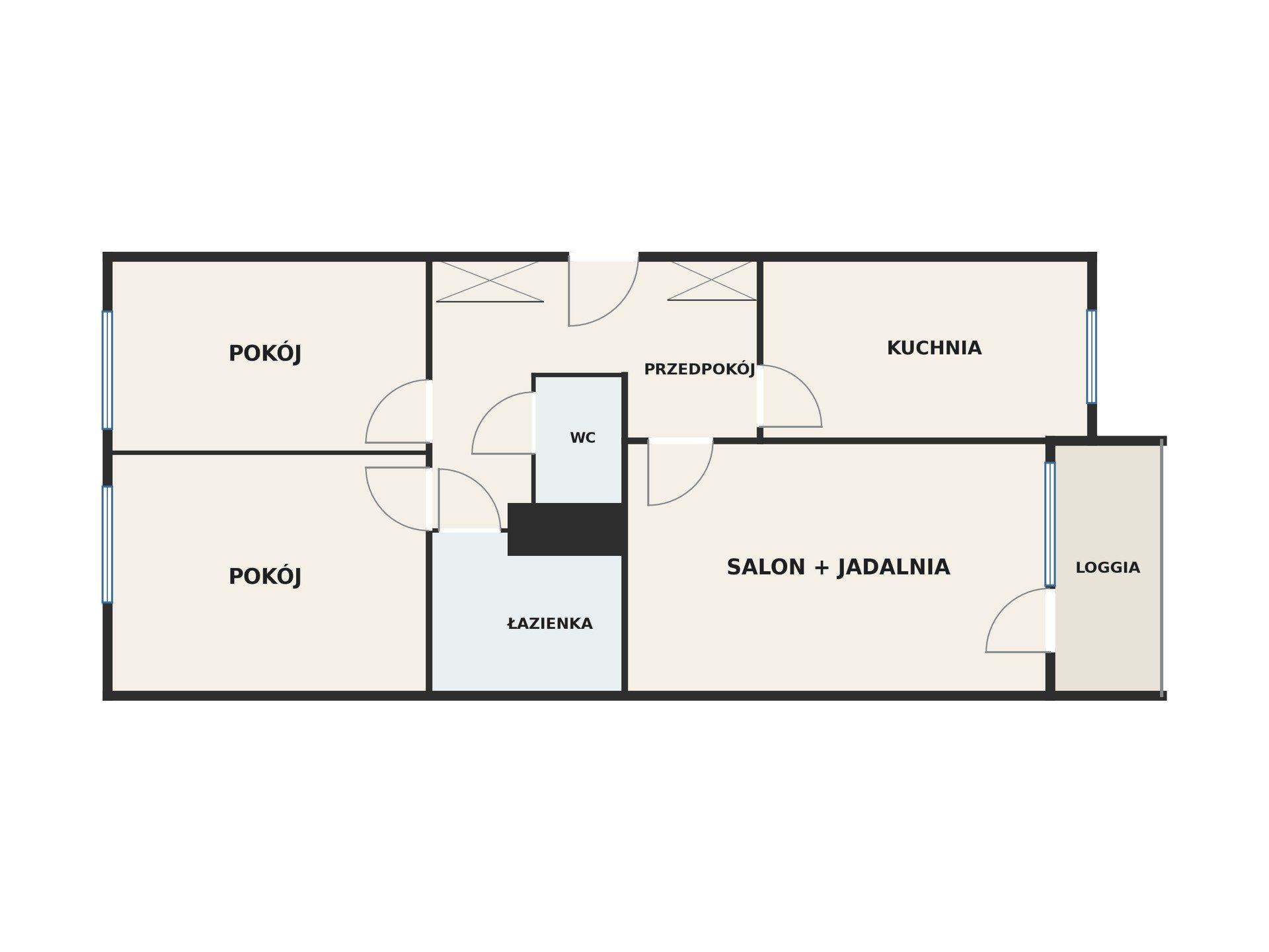 Praga-Płd | 71,6m² | 3 pok. | Garaż | Ciche - zdjęcie 20