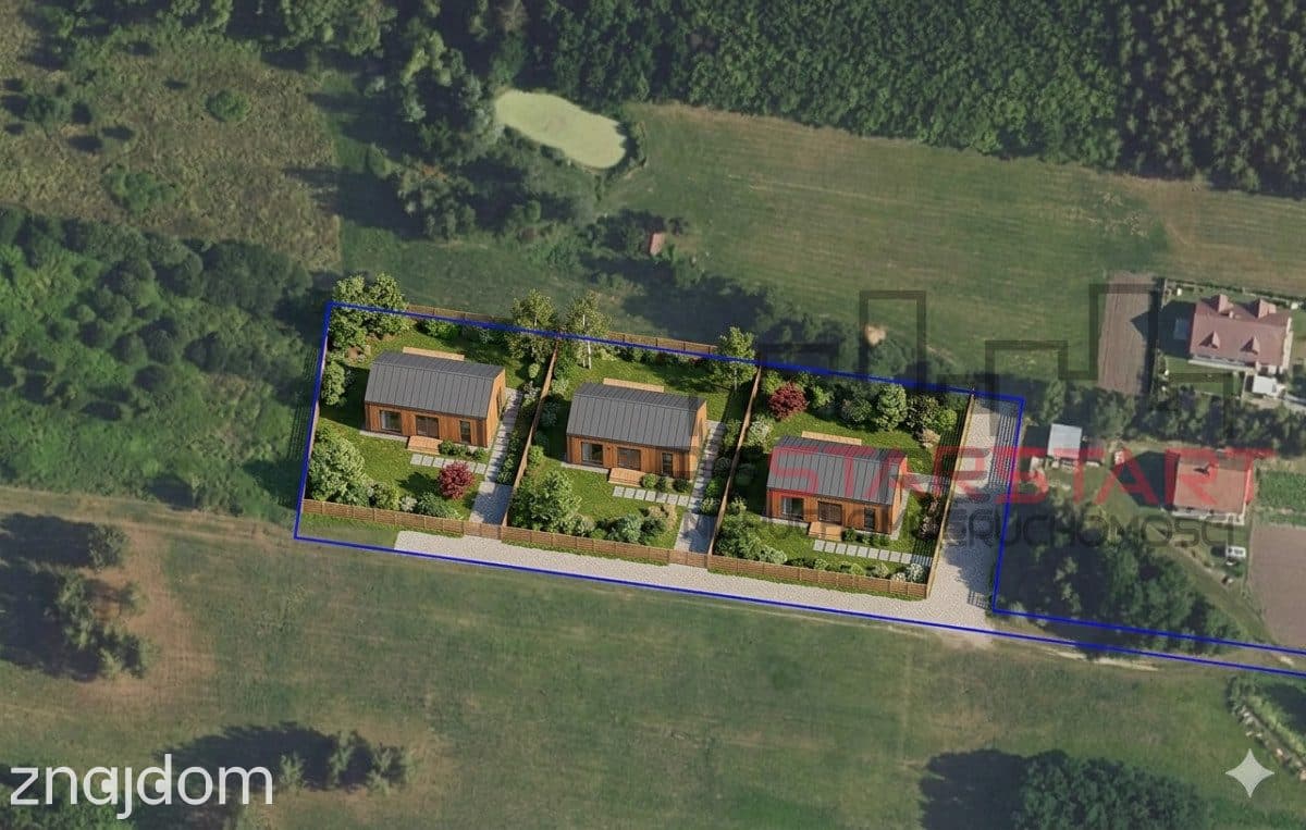 Kozerki 7 800 m² – możliwość podziału na 3 działki