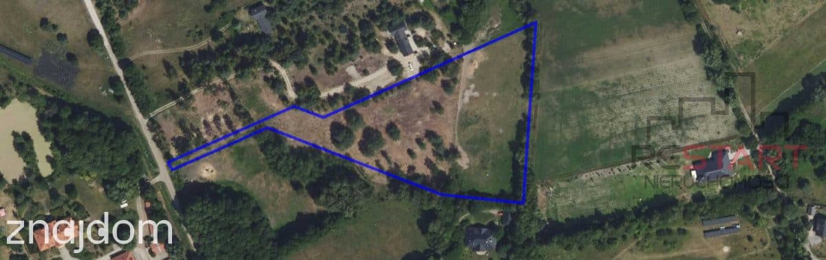 piękne miejsce na dom k/ Góry Kalwarii 12400 m2