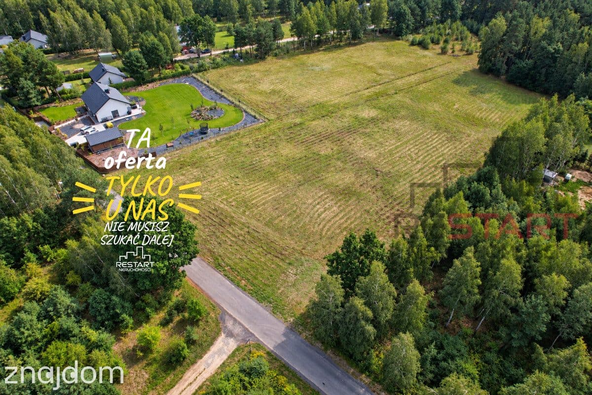 Duża działka budowlana 1724 m² | Makówka