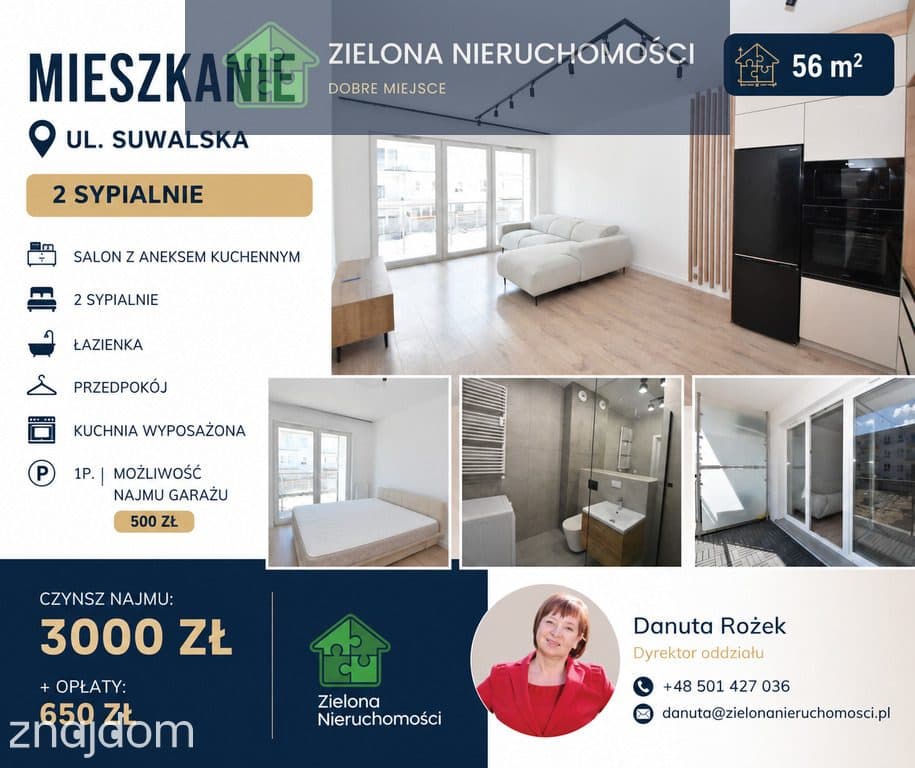 Nowoczesne, 3 pokojowe na ul.Suwalskiej - zdjęcie 12