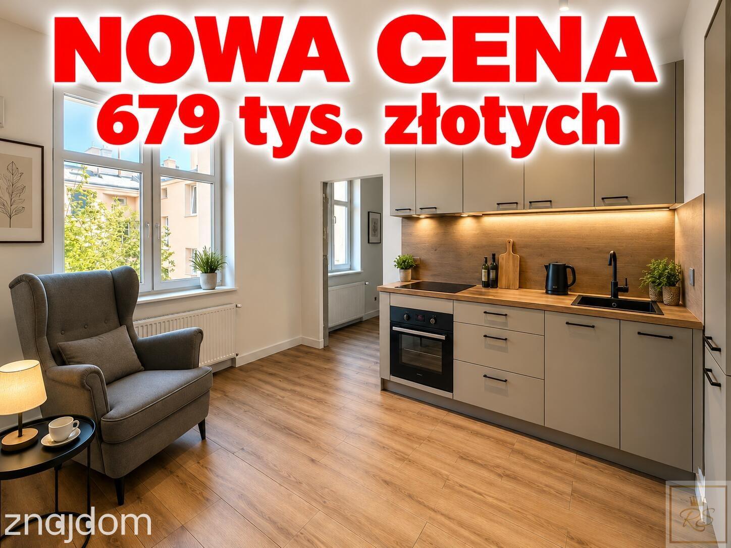 NOWA CENA 64,5 m² po kapitalnym remoncie na Wildzie.
